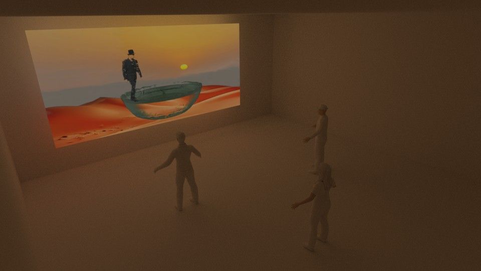 Vue 3d de la Vie des Eaux